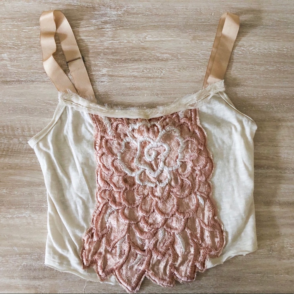 Free People Crop Tank Top